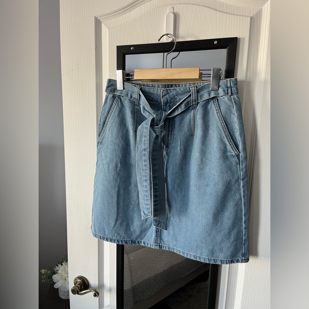 B.Young denim short skirt